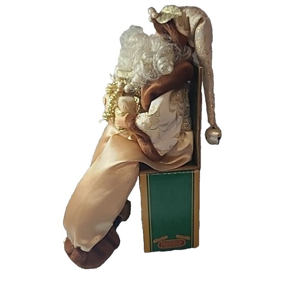 Vintage 1998 Homespun Creations Santa Claus Figurine Nicholas 15" Tall - Picture 2 of 6